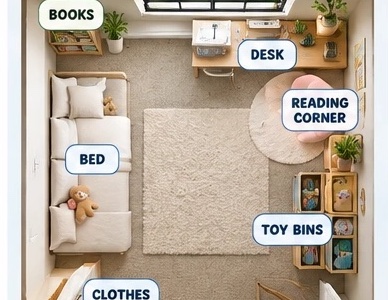 Top-view layout